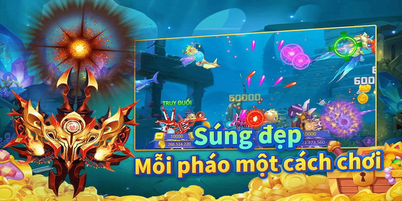 Bước 4: Khởi động game Bắn cá nổ hũ
